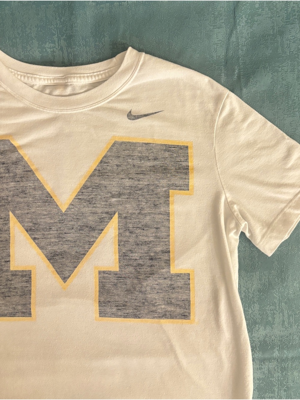 Nike - Women’s White Michigan Wolverines Football T-Shirt